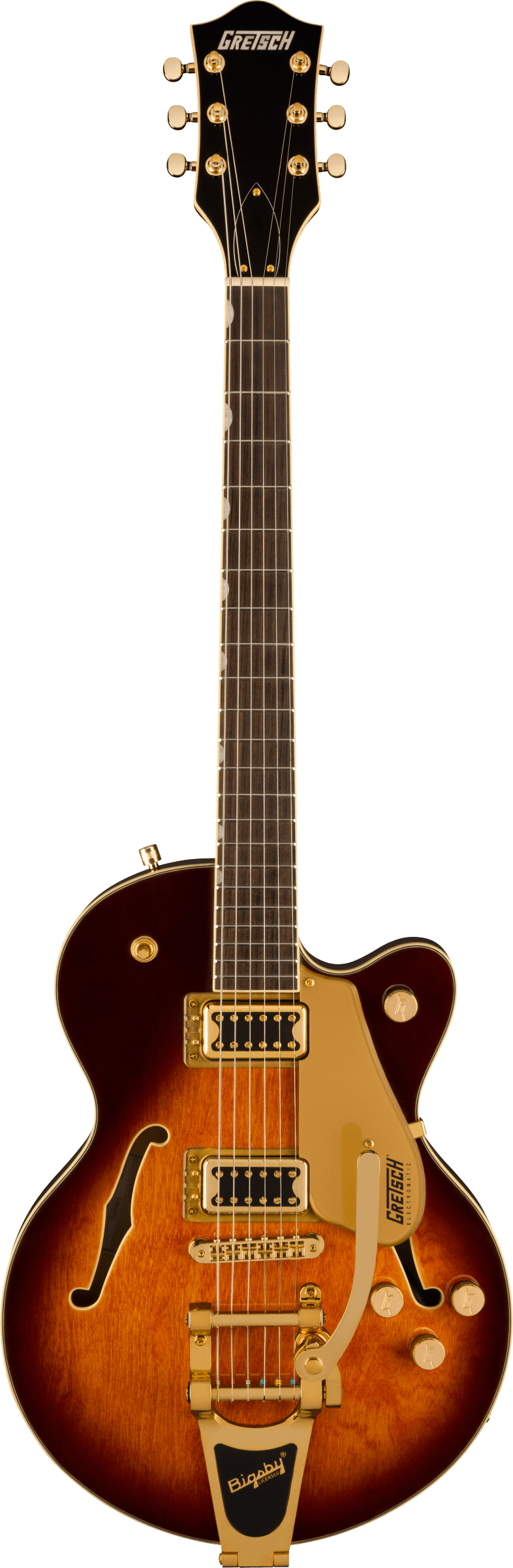 GRETSCH G5655TG ELECTROMATIC CENTER BLOCK JR. SINGLE-CUT  BIGSBY BARREL BURST