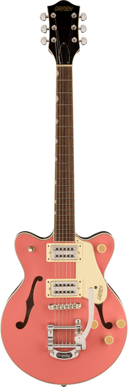 GRETSCH G2655T STREAMLINER CENTER BLOCK JR. DOUBLE-CUT  BIGSBY CORAL