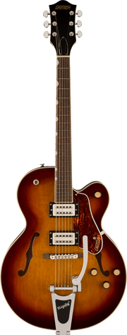 GRETSCH G2420T STREAMLINER HOLLOW   BIGSBY HAVANA BURST