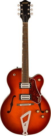 GRETSCH G2420 STREAMLINER HOLLOW   CHROMATIC II TAILPIECE FIREBURST