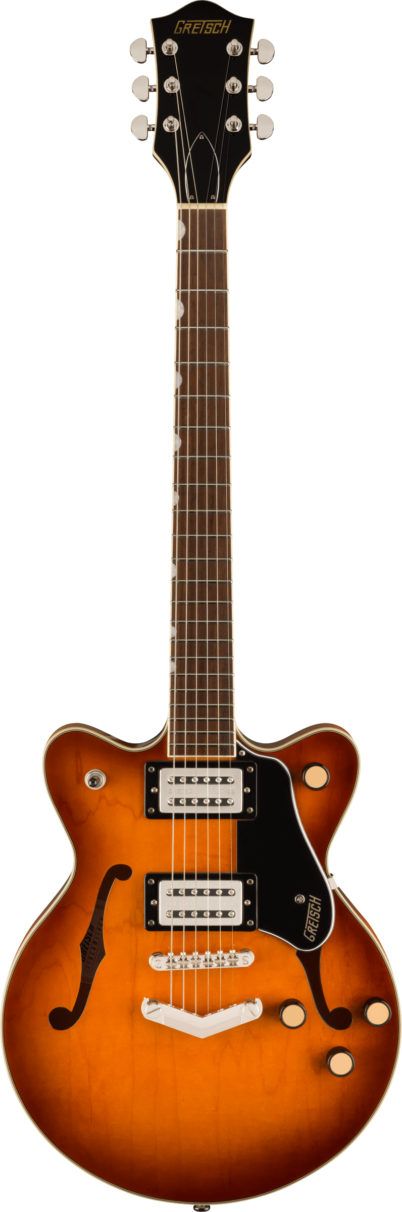 GRETSCH G2655 STREAMLINER CENTER BLOCK JR. DOUBLE-CUT  V-STOPTAIL ABBEY ALE