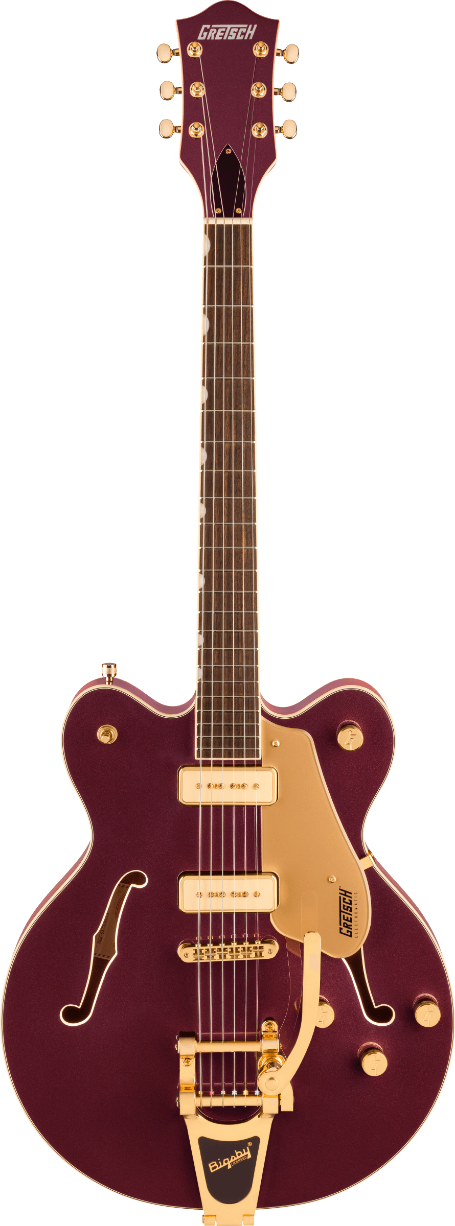 GRETSCH ELECTROMATIC PRISTINE LTD CENTER BLOCK DOUBLE-CUT  BIGSBY CHEERY