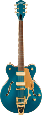GRETSCH ELECTROMATIC PRISTINE LTD CENTER BLOCK DOUBLE-CUT  BIGSBY PETROL