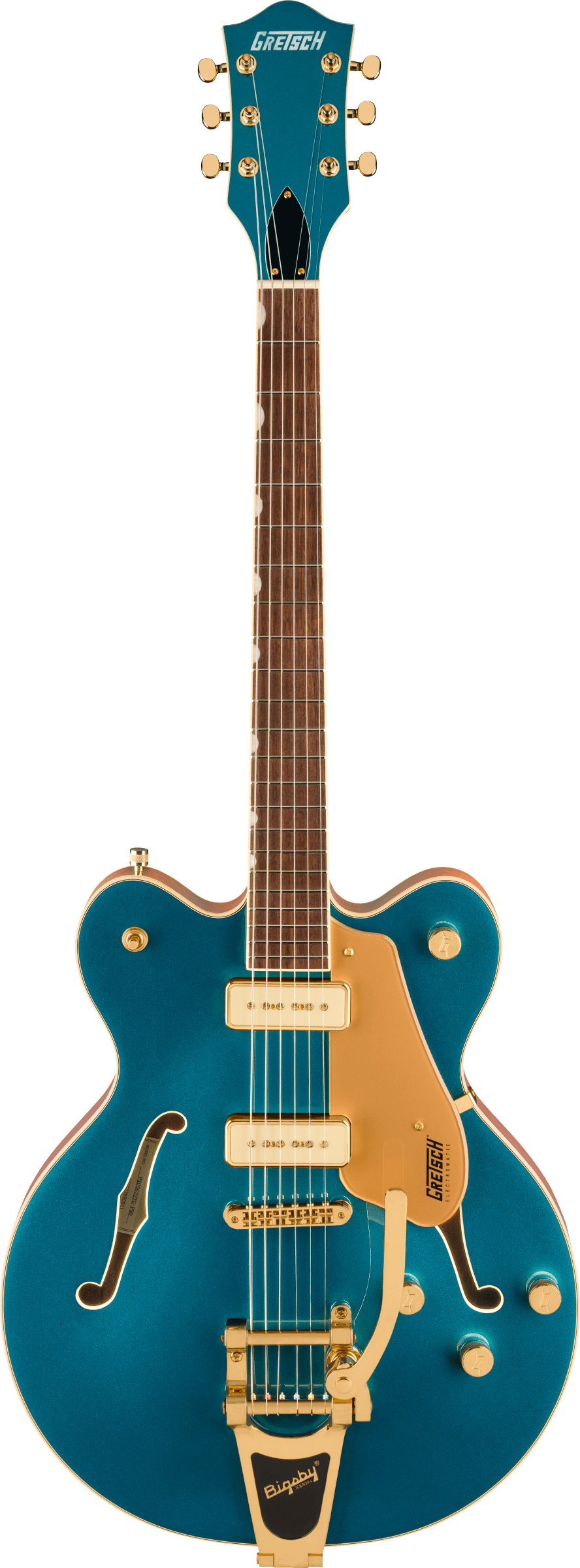 GRETSCH ELECTROMATIC PRISTINE LTD CENTER BLOCK DOUBLE-CUT  BIGSBY PETROL