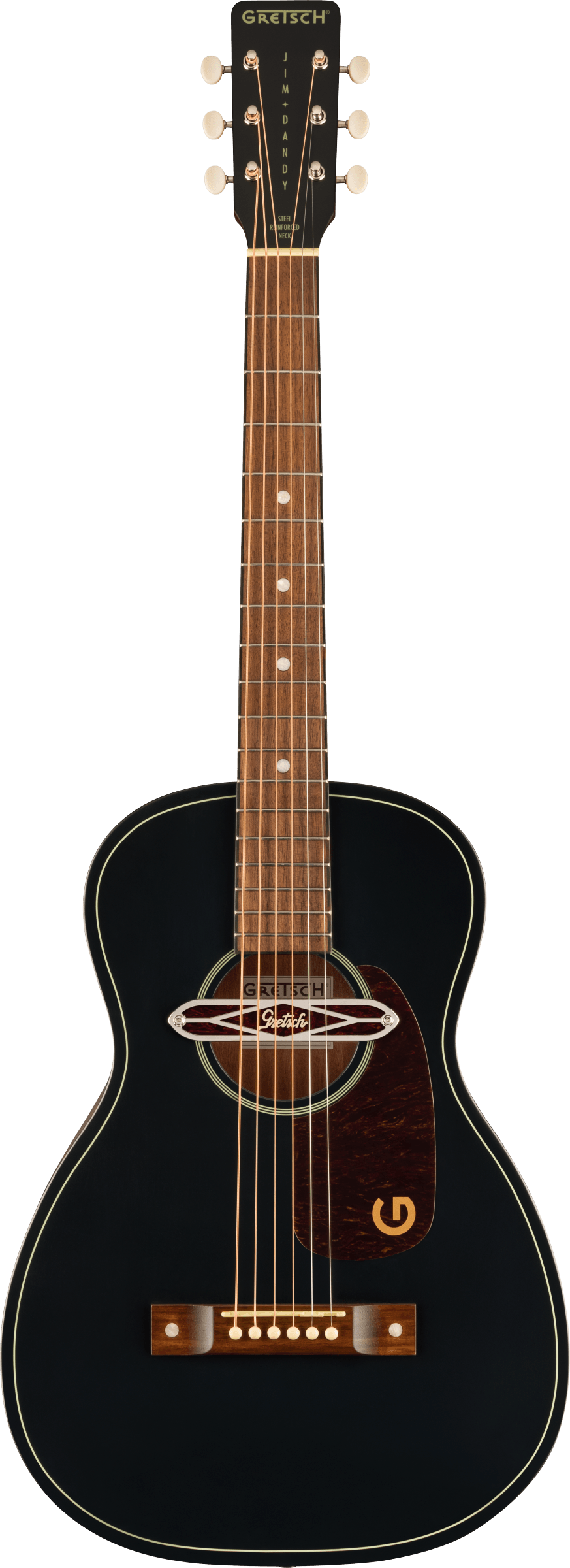 GRETSCH DELTOLUXE PARLOR BLACK TOP