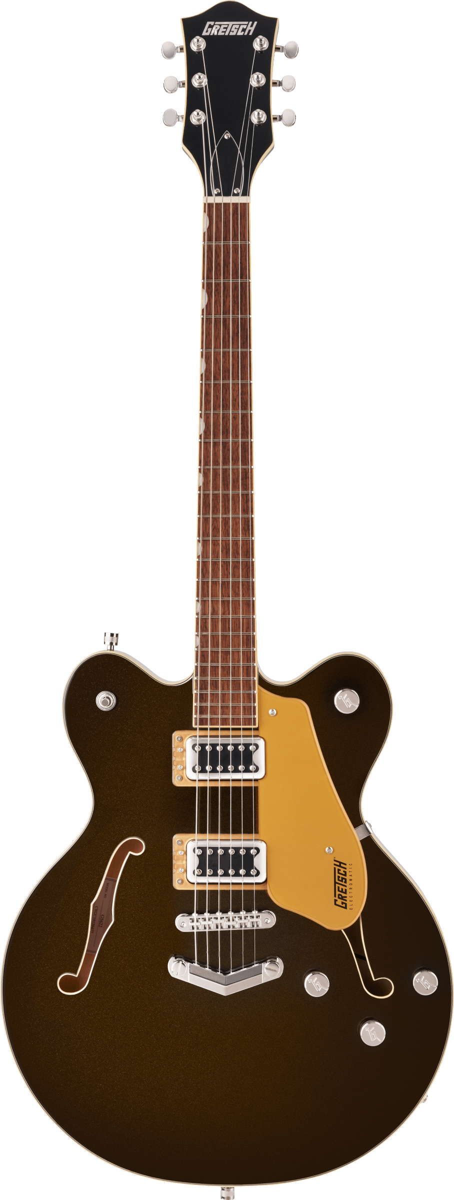 GRETSCH G5622 ELECTROMATIC CENTER BLOCK DOUBLE-CUT  V-STOPTAIL BLACK GOLD