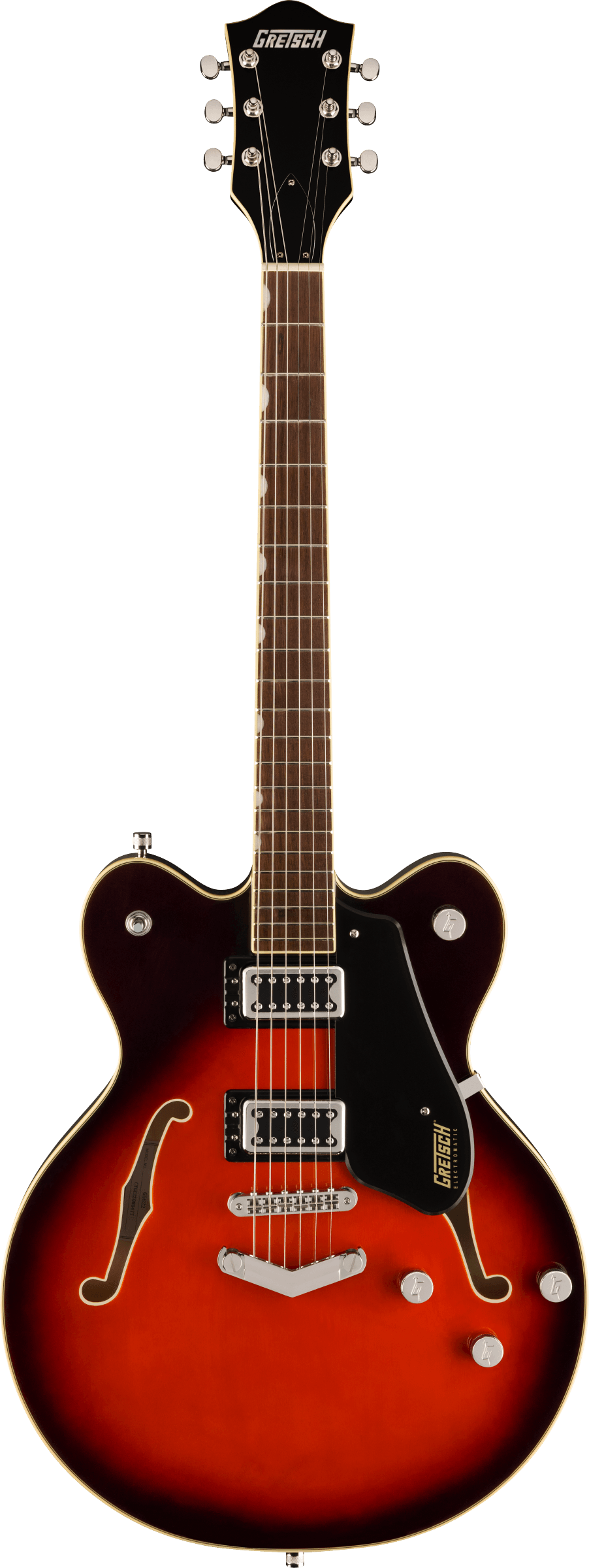 GRETSCH G5622 ELECTROMATIC CENTER BLOCK DOUBLE-CUT  V-STOPTAIL CLARET BURST