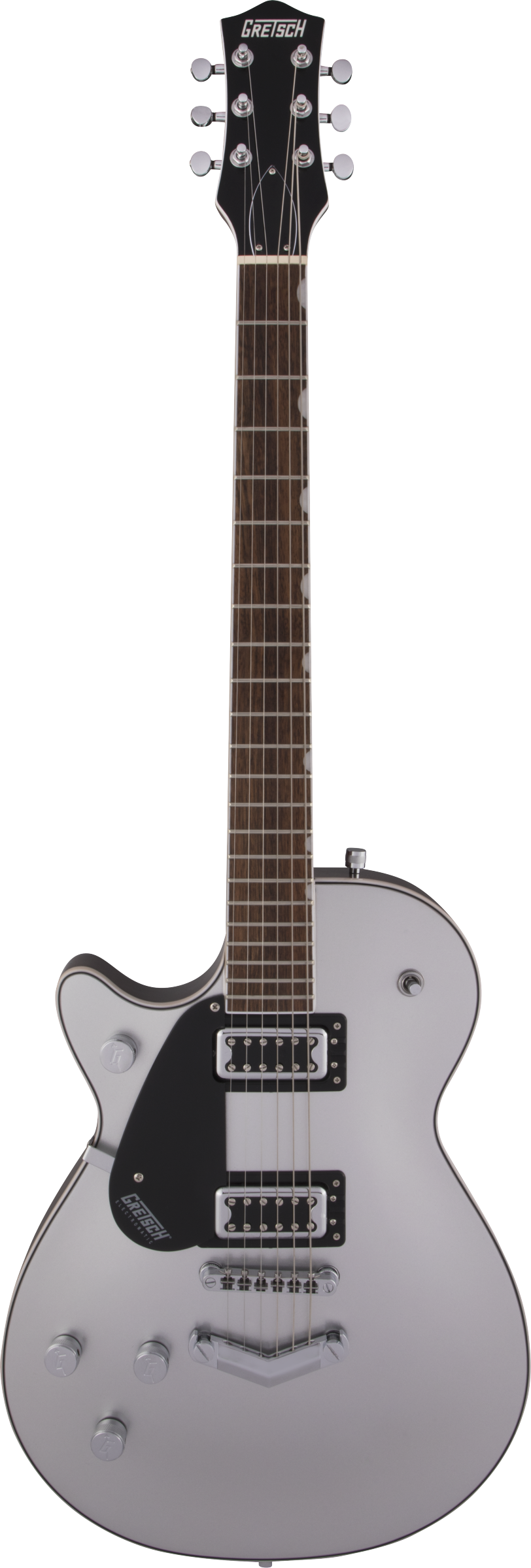 GRETSCH G5230LH ELECTROMATIC JET FT SINGLE-CUT  V-STOPTAIL, LH AIRLINE SILVER