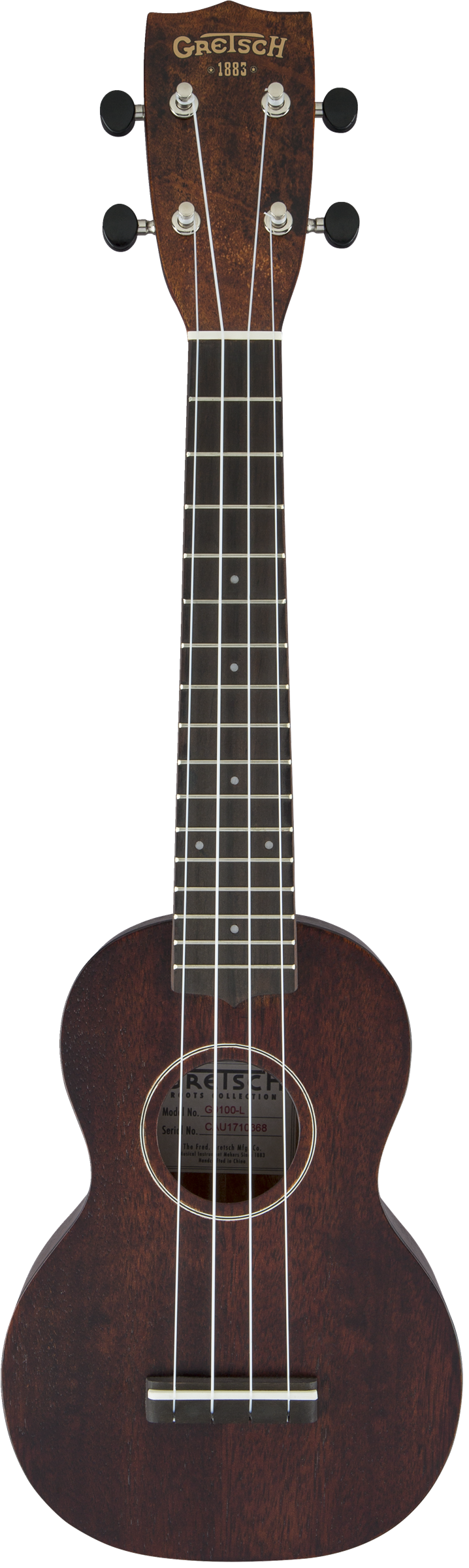 GRETSCH G9100-L SOPRANO LONG-NECK UKULELE  VINTAGE MAHOGANY STAIN