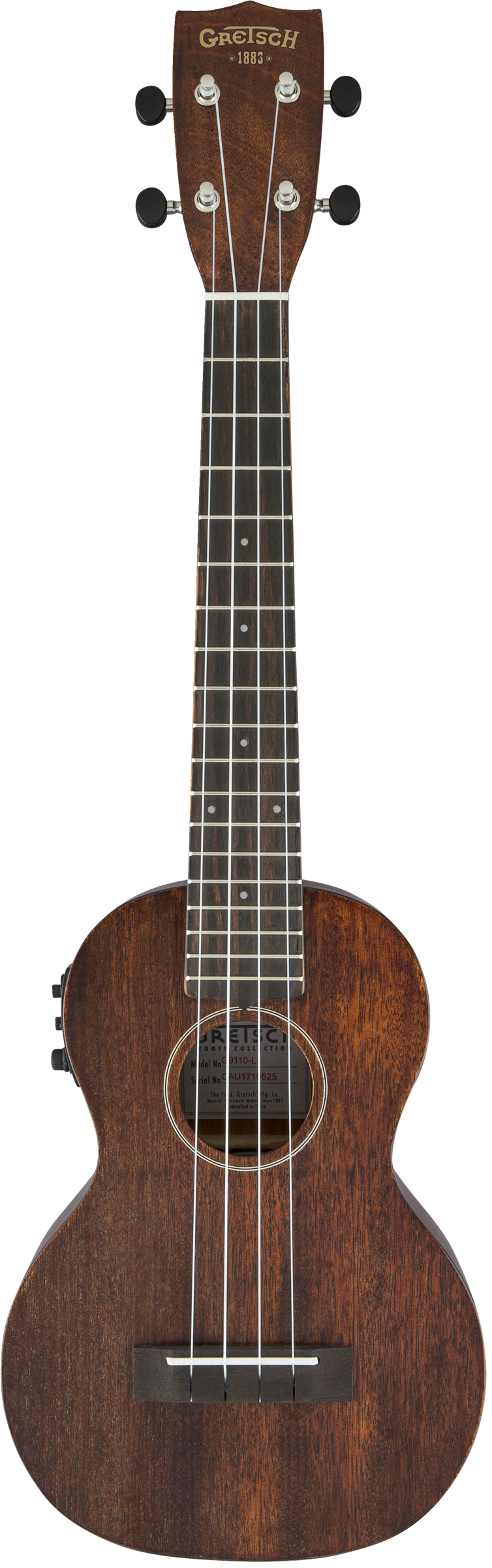 GRETSCH G9110-L A.E. CONCERT LONG-NECK ELECTRIC VINTAGE MAHOGANY STAIN