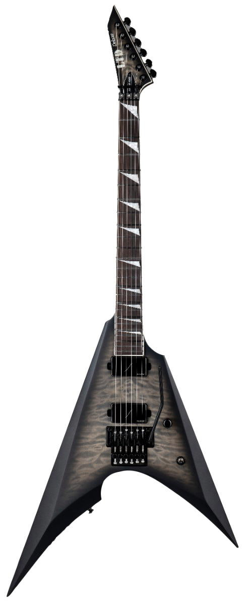 LTD ARROW-1000 QM CHARCOAL BURST SATIN