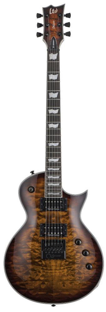 LTD EC-1000 EVERTUNE DARK BROWN SUNBURST