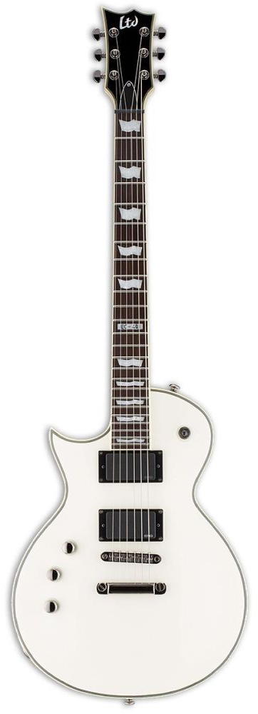 LTD EC-401 LH OLYMPIC WHITE ZURDO