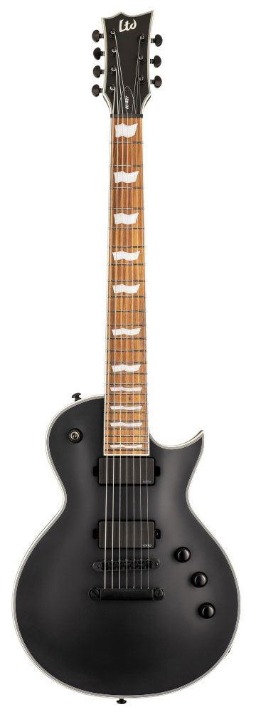 LTD EC-407 BLACK SATIN  7 CUERDAS