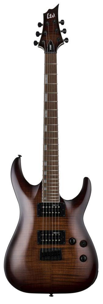 LTD H-200FM DARK BROWN SUNBURST