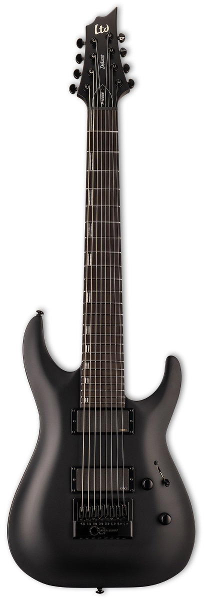 LTD H-1008B EVERTUNE 8 CUERDAS BLACK SATIN