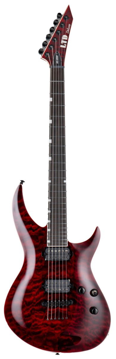 LTD H3-1000 QM  SEE THRU BLACK CHERRY