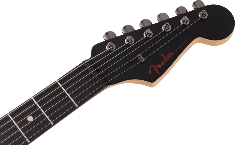 FENDER LTD HYBRID II STRAT RW NOIR BLK EC-22