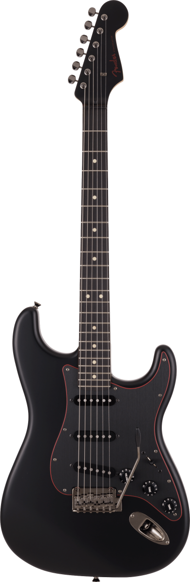 FENDER LTD HYBRID II STRAT RW NOIR BLK EC-22