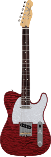 FENDER 2024 HYBRID II TELE RW QUILT RBL