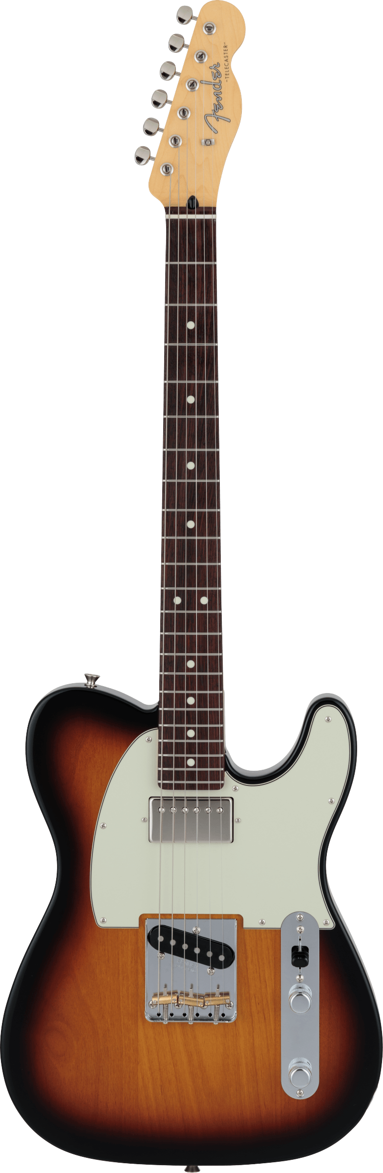 FENDER 2024 HYBRID II TELE SH RW 3TS