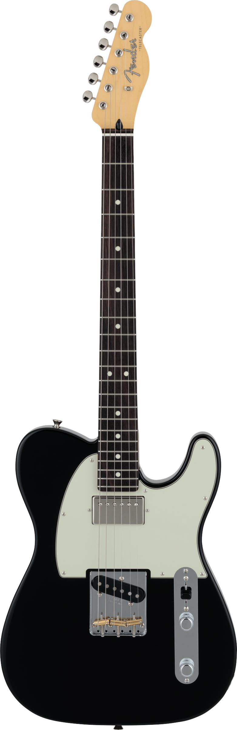 FENDER 2024 HYBRID II TELE SH RW BLK