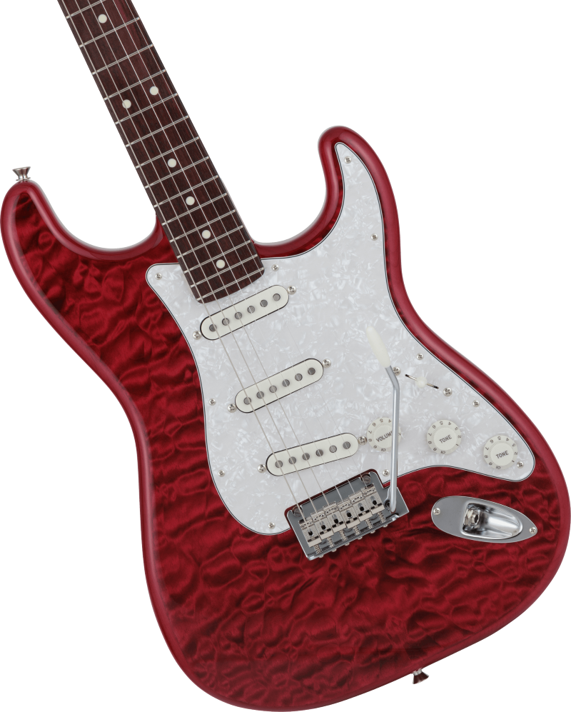 FENDER 2024 HYBRID II STRAT RW QUILT RBL