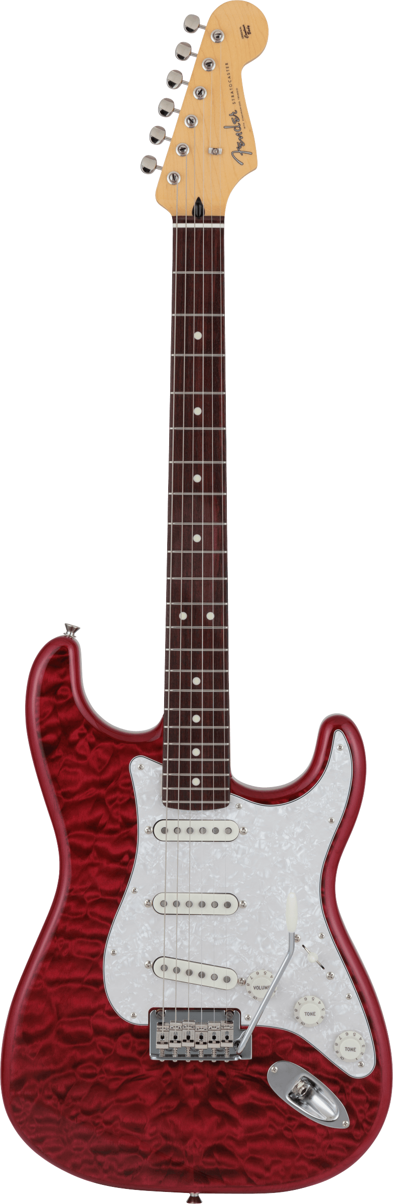 FENDER 2024 HYBRID II STRAT RW QUILT RBL