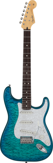 FENDER 2024 HYBRID II STRAT RW QUILT AQM