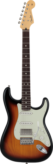 FENDER 2024 HYBRID II STRAT HSS RW 3TS