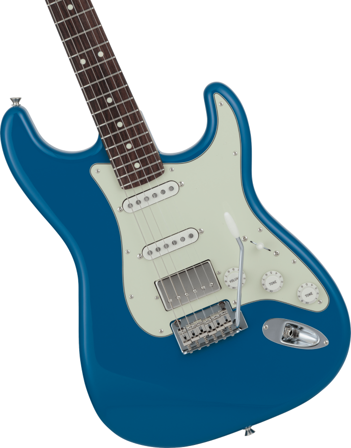 FENDER 2024 HYBRID II STRAT HSS RW FRB