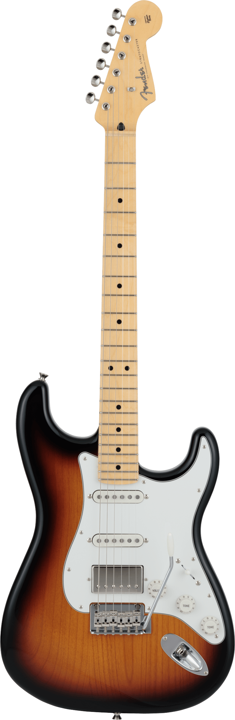 FENDER 2024 HYBRID II STRAT HSS MN 3TS