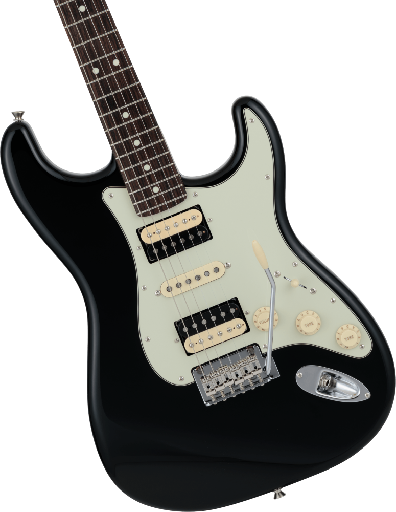 FENDER 2024 HYBRID II STRAT HSH RW BLK