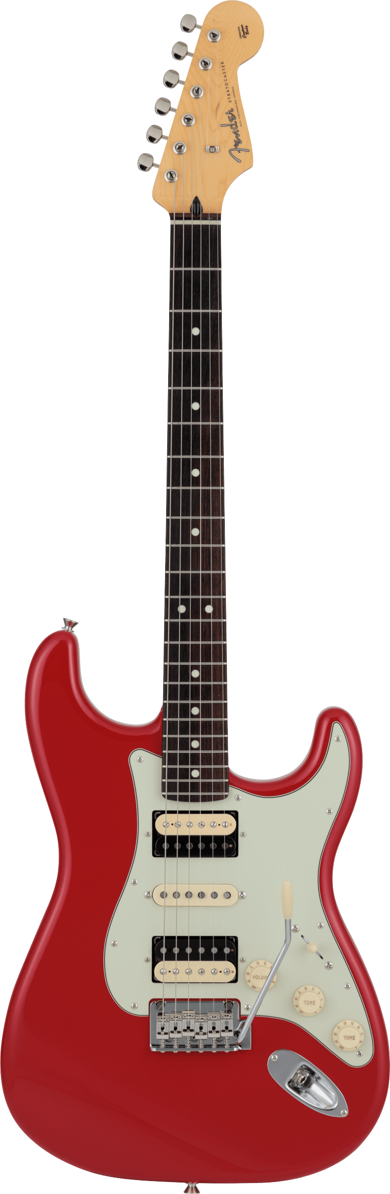 FENDER 2024 HYBRID II STRAT HSH RW MDR