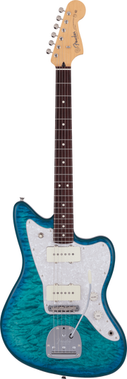 FENDER 2024 HYBRID II JAZZMASTER RW QUILT AQM