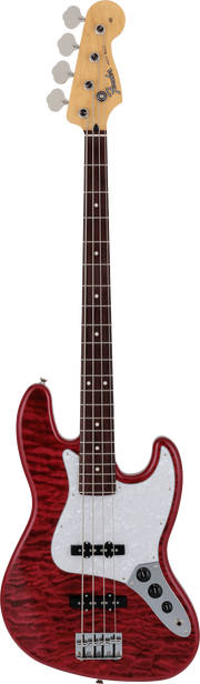 FENDER 2024 HYBRID II JAZZ BASS RW QUILT RBL
