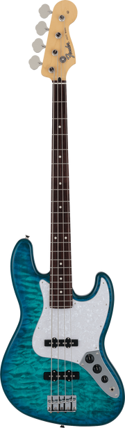 FENDER 2024 HYBRID II JAZZ BASS RW QUILT AQM
