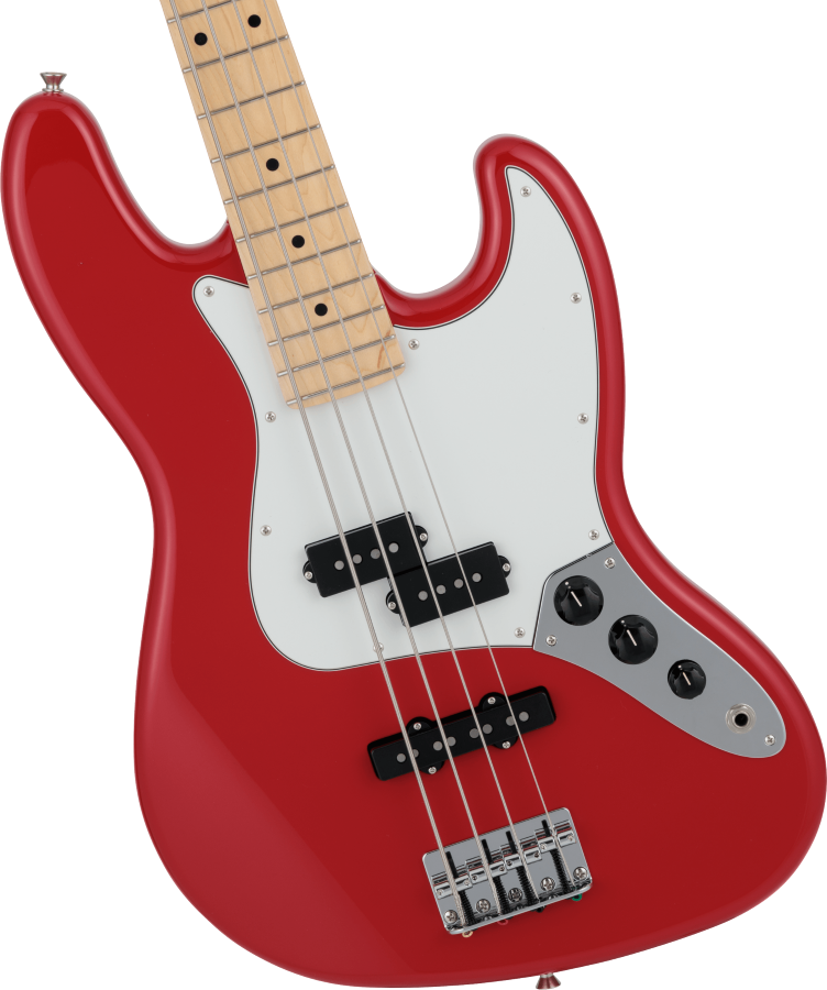 FENDER 2024 HYBRID II JAZZ BASS PJ MN MDR