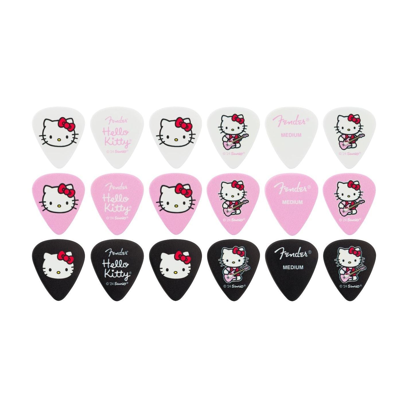 FENDER HELLO KITTY PICK TIN, MED (18)