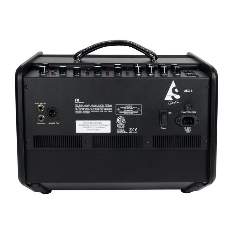 Godin Acoustic Solutions ASG-8 120 Black Amplificador para guitarra