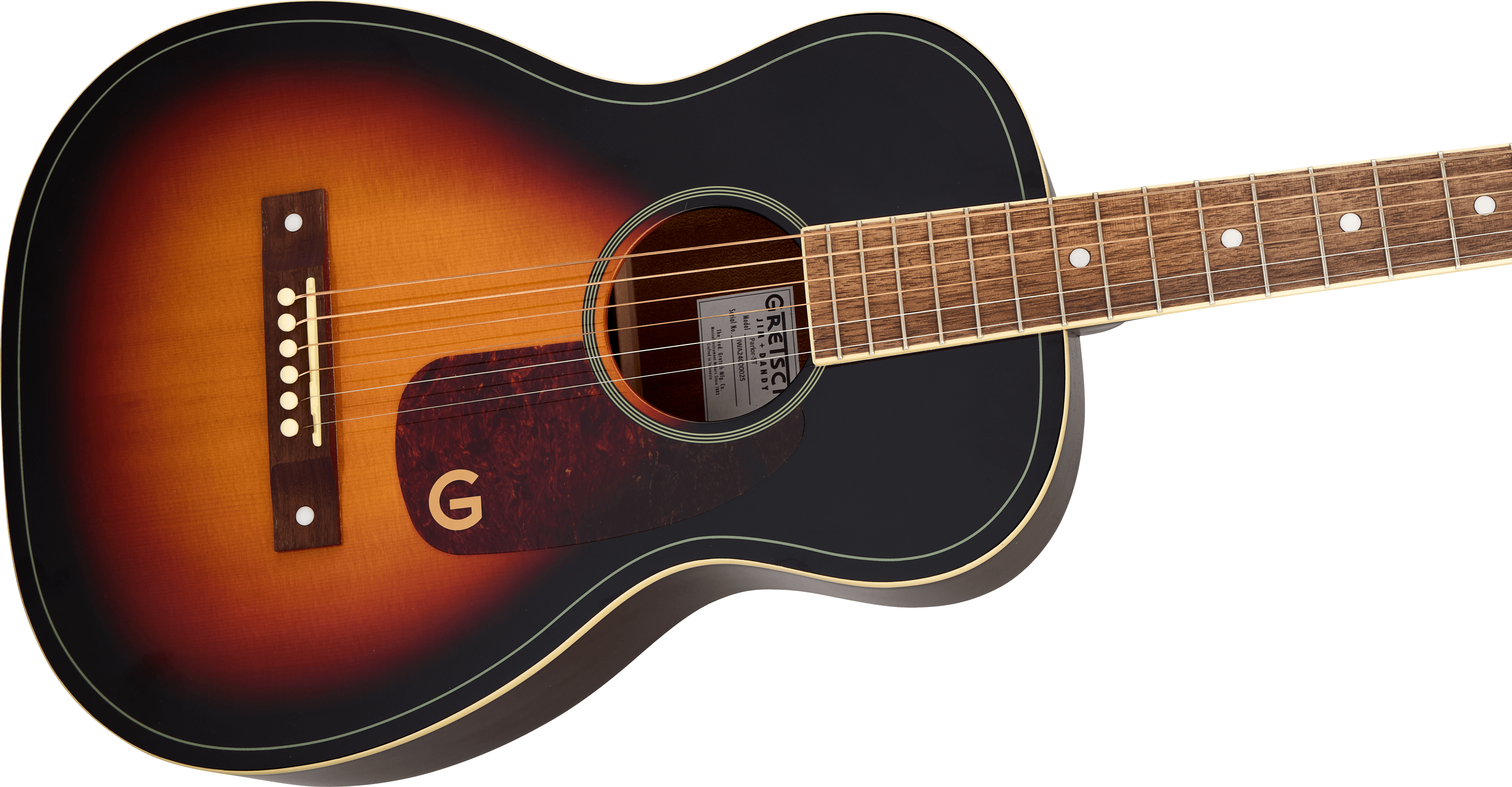 GRETSCH JIM DANDY PARLOR LIMITED ST HRTG BRST