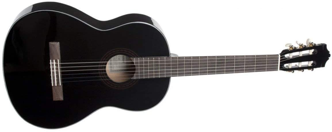 Yamaha C40BLII Guitarra Clásica Negra + Soporte Gratis