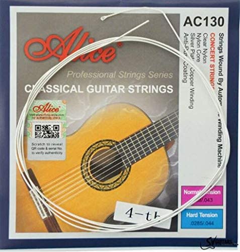 Alice Juego Cuerdas Guitarra Clásica AC130N