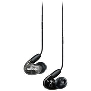 SHURE AONIC4 CON CABLE REMOVIBLE RMCE-UNI. MICRO Y CONTROL. NEGRO