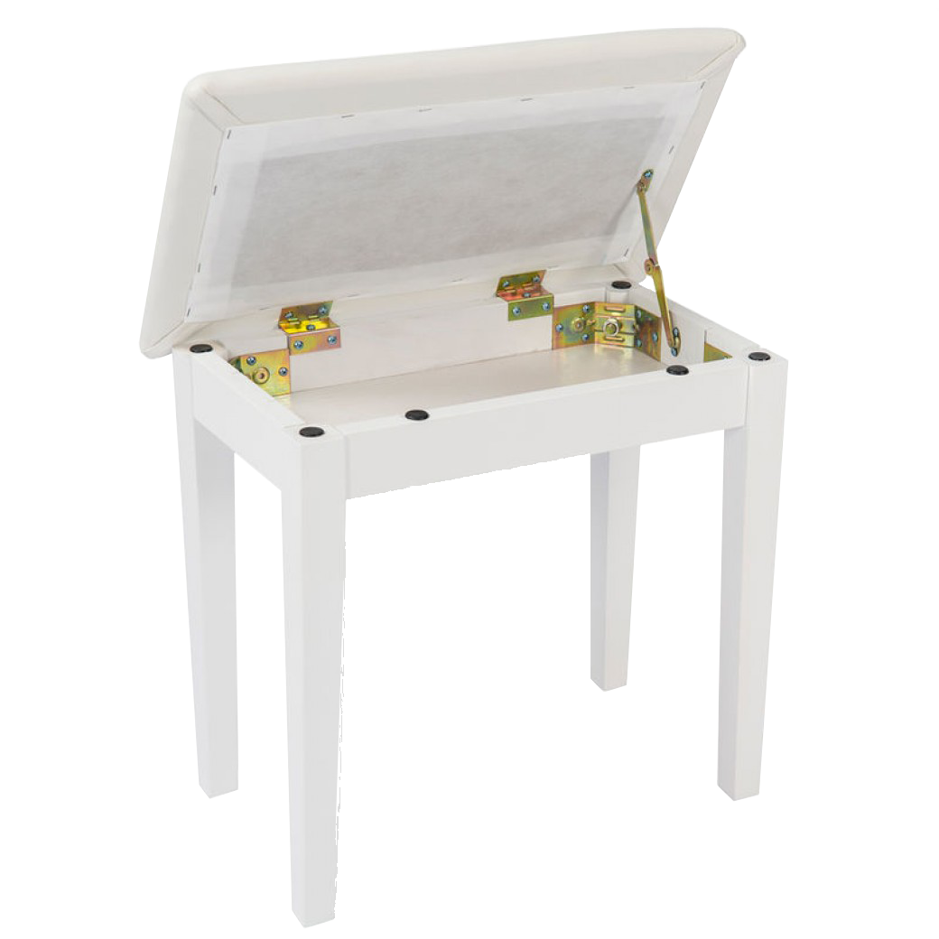 AMADEUS BANQUETA PIANO BLANCA
