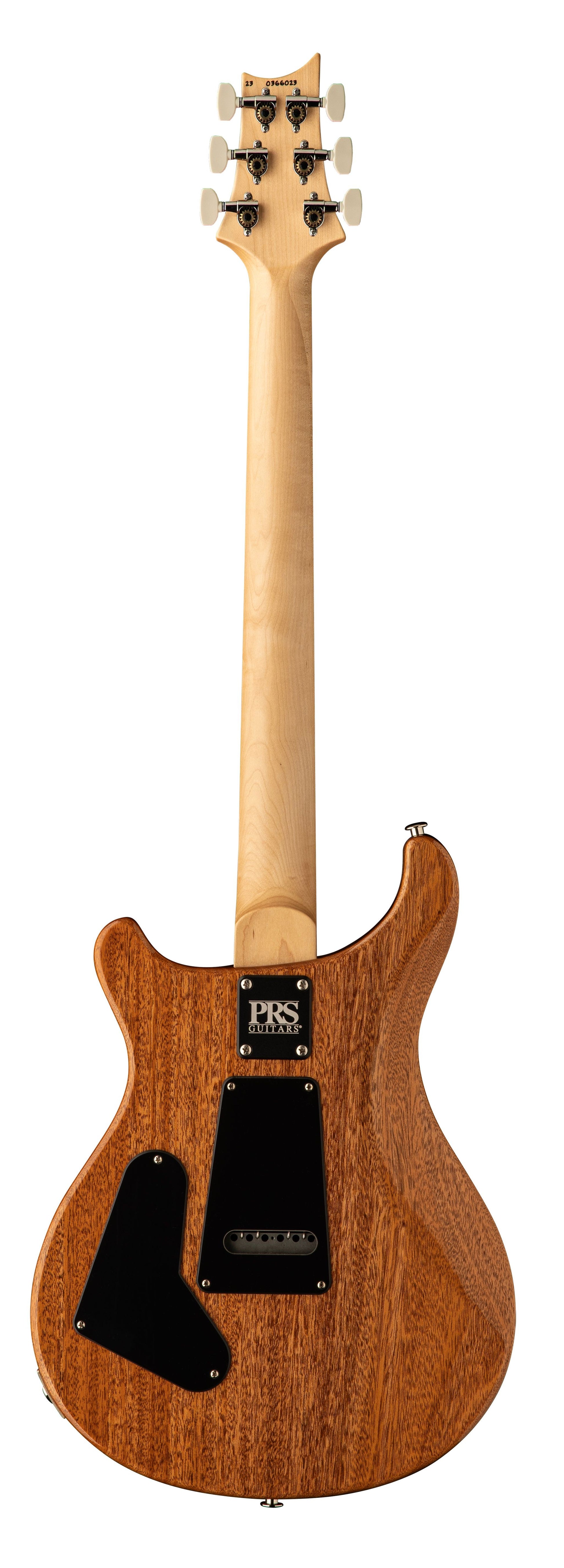 PRS GUITARS CE24 BLACK TOP (NAT BACK)