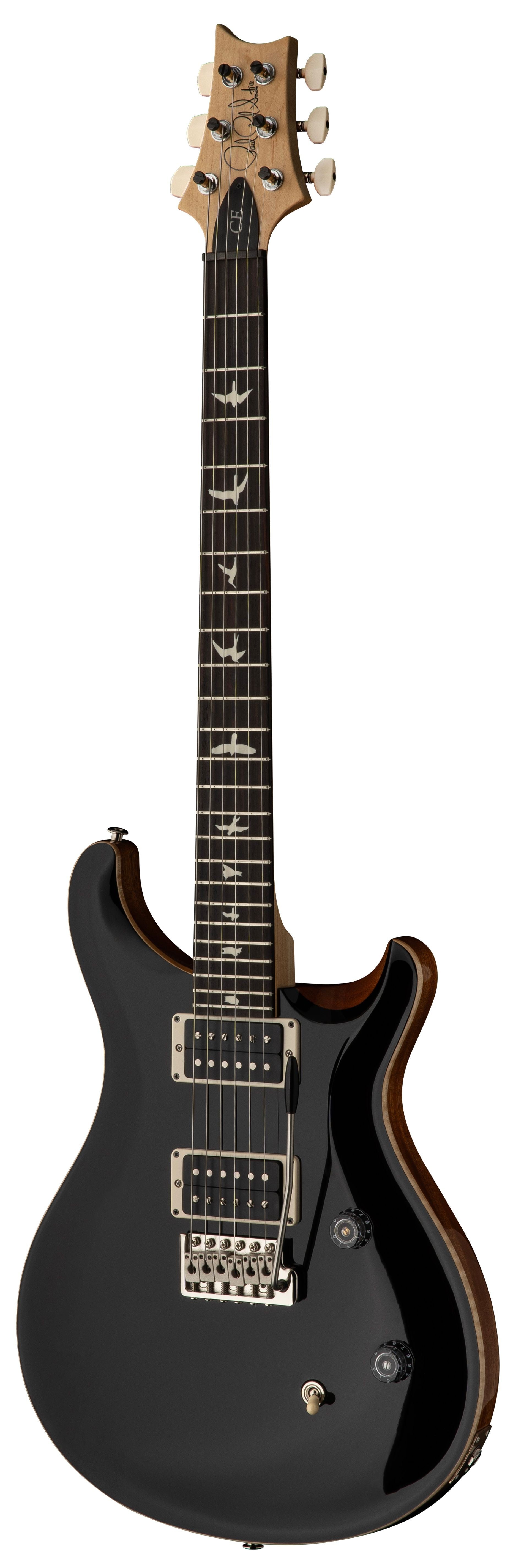 PRS GUITARS CE24 BLACK TOP (NAT BACK)