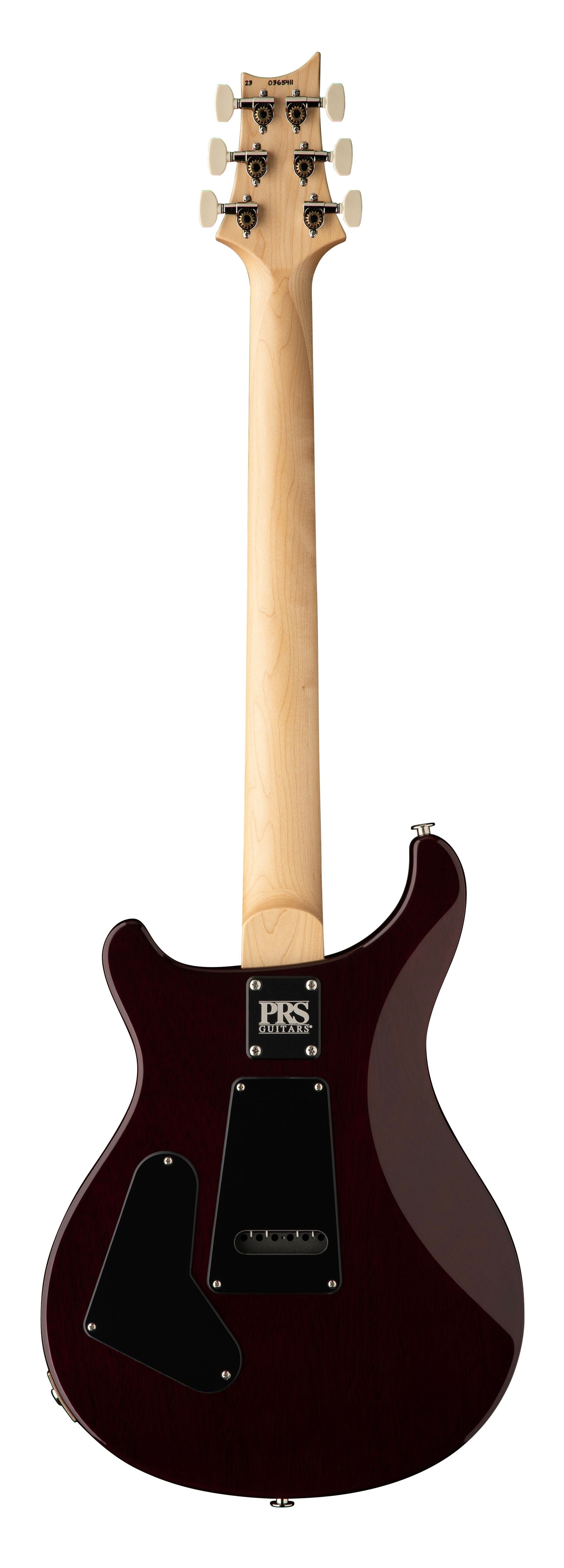 PRS GUITARS CE24 FADED GRAY BLACK PURPLE BURST