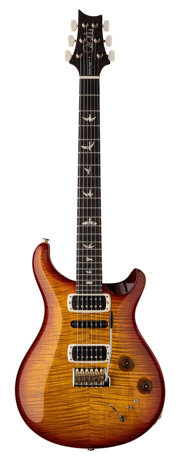 PRS GUITARS MODERN EAGLE V DARK CHERRY BURST