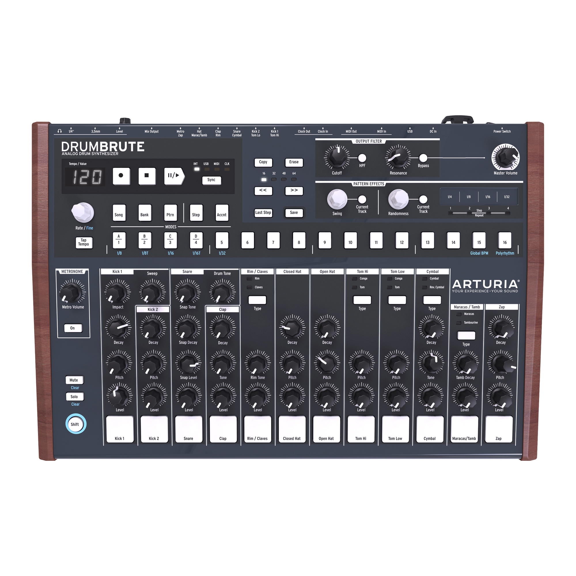 Arturia DrumBrute (Demo)